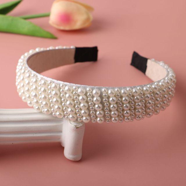 Hair Hoop women hairbands Sweet Headbands for Women Beaded Pearl Headbands Hair Accessories Gorgeous Hair Accessories For Women
