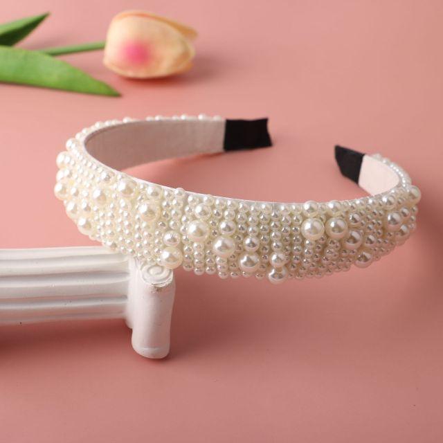 Hair Hoop women hairbands Sweet Headbands for Women Beaded Pearl Headbands Hair Accessories Gorgeous Hair Accessories For Women