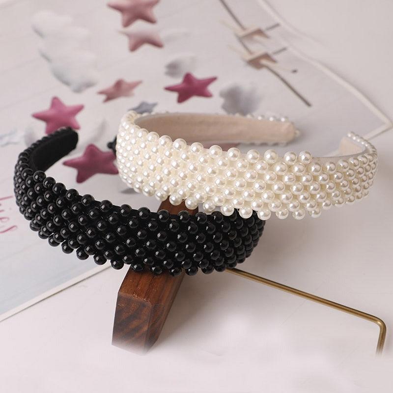 Hair Hoop women hairbands Sweet Headbands for Women Beaded Pearl Headbands Hair Accessories Gorgeous Hair Accessories For Women