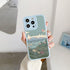 Hand Painted House scenery Phone Case For iPhone 13 12 11 Pro Max  Scene For iPhone 7 8Plus SE X XR XS Cover Woman Girl Frosted Hard PC Back Protective Bumper Silicone Shockproof for iPhone