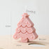 Handmade Creative Christmas Tree Scented Candles Christmas Tree Candles Christmas Gifts For Women Mom Girlfriend Christmas Scented Candles Home Decor Christmas Novelty Scented Candles Seasonal Celebration Candle Decoration Candle Gift