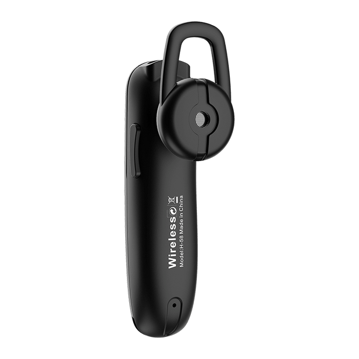 Handsfree Wireless Bluetooth Mini Headset Noise-canceling Fashion Wireless Earphone Mobile Phone Simple Design Clear Sound Quality Long Wireless Range Business Bluetooth Earpiece in Ear Lightweight Earphones With Mic For Cell Phones For Office Driving