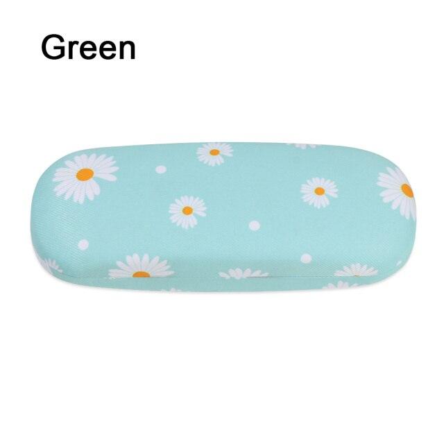 Hard Shell Eyeglasses Case Vintage Waterproof Reading Glasses Box Velvet Glasses Protective Case Unisex Hard Shell Eyeglasses Case Portable Black Glasses Protective Case Christmas Birthday Present