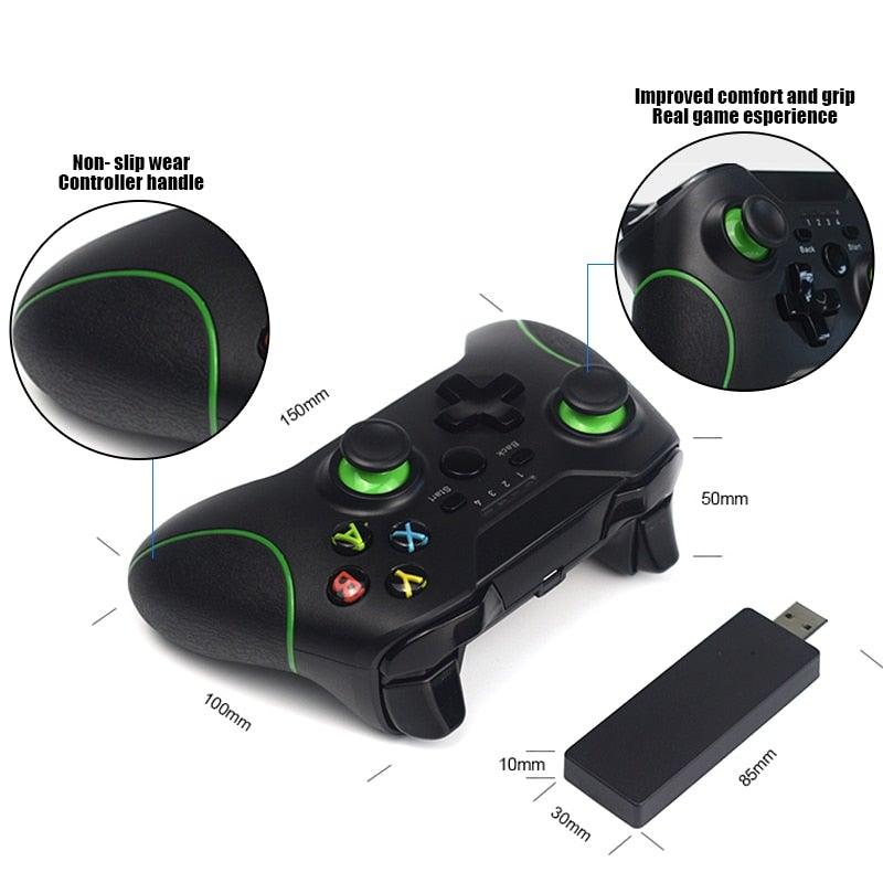 High Quality Black 2.4GHz Wireless Joystick Gamepad Controller Compatible With PC Monitor Laptop - STEVVEX Game - 221, all in one game controller, best quality joystick, black gamepad, bluetooth support available, bluetooth wireless gamepad, classic games, classic joystick, compatible with mobile phone, controller for pc, game, Game Controller, Game Pad, joystick, joystick for games, joystick game - Stevvex.com