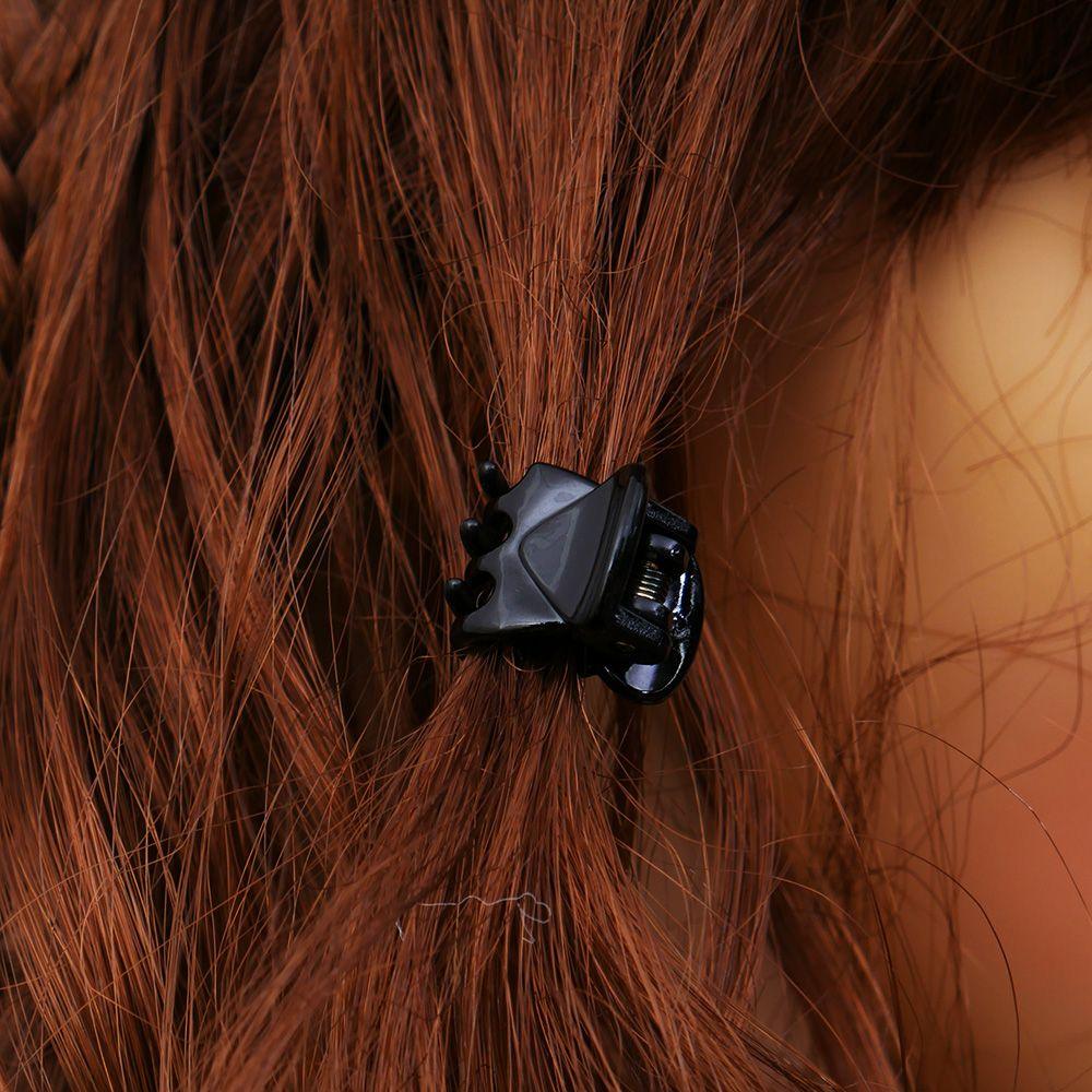 High Quality Newest 12 Pcs Black Plastic Mini Hairpin Claws Hair Clip Clamp for Ladies Hairgrip Barrettes Headwear Gorgeous Hair Accessories For Women