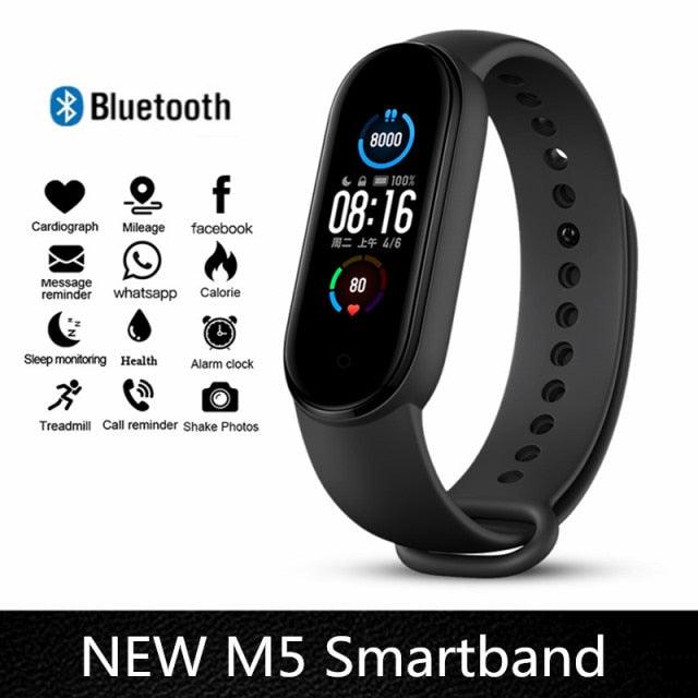 Inteligent Smart Watch Heart Rate Pressure Pedometer Sport Watches Bracelet Electric Sports Watch For Phones Health Smartwatch Heart Rate Monitor Sleep Monitor Waterproof Touch Screen