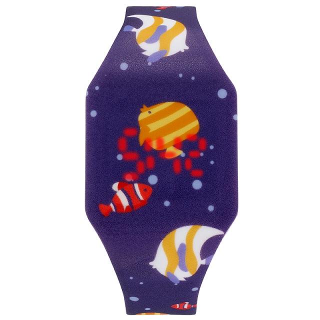 Kids Digital Watches Cute Mermaid Unicorn Dinosaur Dolphin Childern Christmas Electronic Cartoon Cute Outdoor Kids Lightweight Watches Comfortable Wrist Watch Gifts For Boys Girls