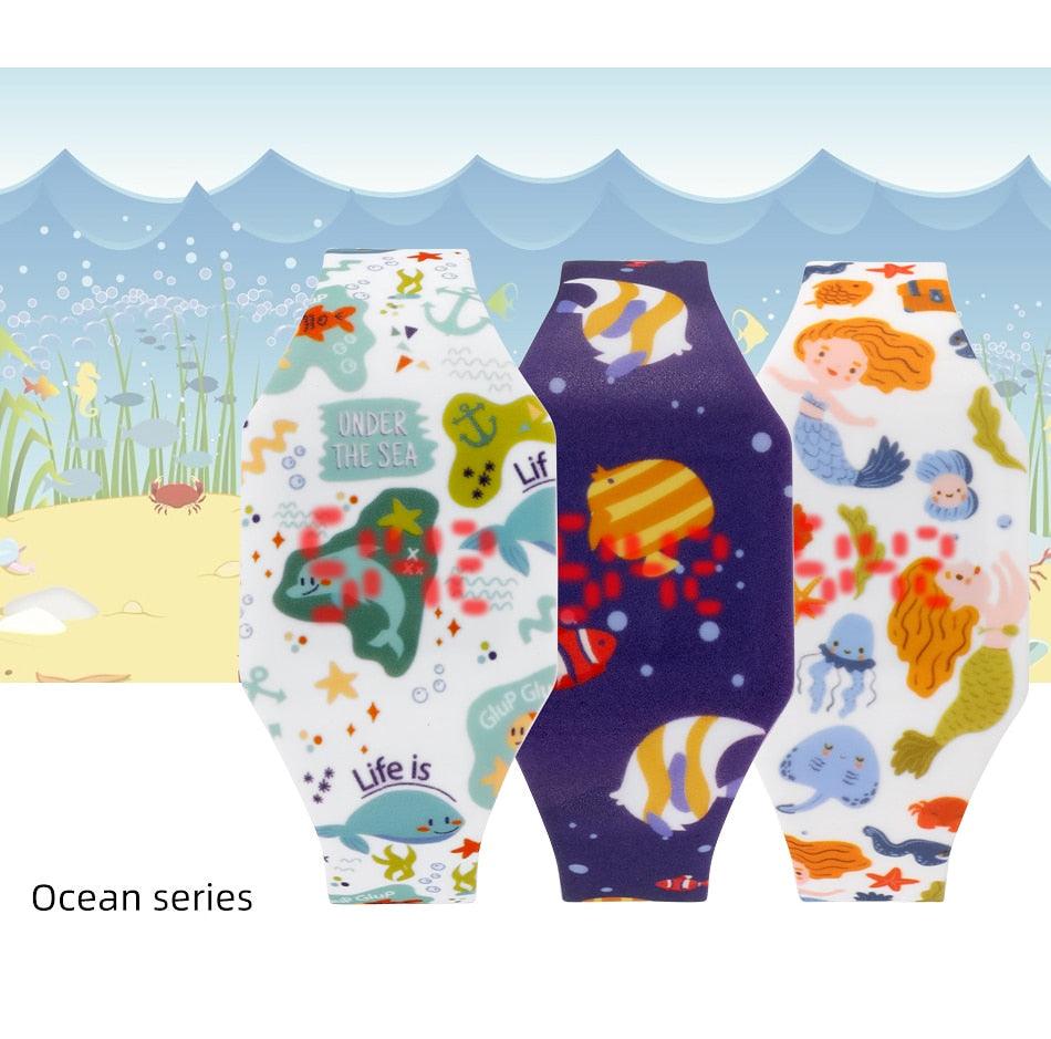Kids Digital Watches Cute Mermaid Unicorn Dinosaur Dolphin Childern Christmas Electronic Cartoon Cute Outdoor Kids Lightweight Watches Comfortable Wrist Watch Gifts For Boys Girls