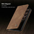 Leather Case For iPhone 14 13 11 12 Mini Pro XS XR Max Luxury Magnetic Flip Phone Case For iPhone Business Classic Wallet Cover Leather Magnetic Flip Back Stand Case/Cover