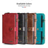 Leather Cell Phone Case For XiaoMi 10 10Pro 11Lite 11T 12 12Pro 5G Poco X3 X4 Pro NFC RedMi Note 8 9 10 11 Strong Magnetic Flip Cover with Card Holders and Perfect Protection