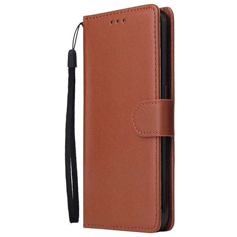 Leather Flip Case Built in Card Holder Magnetic Closure Protective Cover For Xiaomi Mi 9T Leather Case on For Xiaomi Mi 9T mi9t pro Redmi K 20 K20 Pro Case Cover Classic Flip Wallet Phone Cases