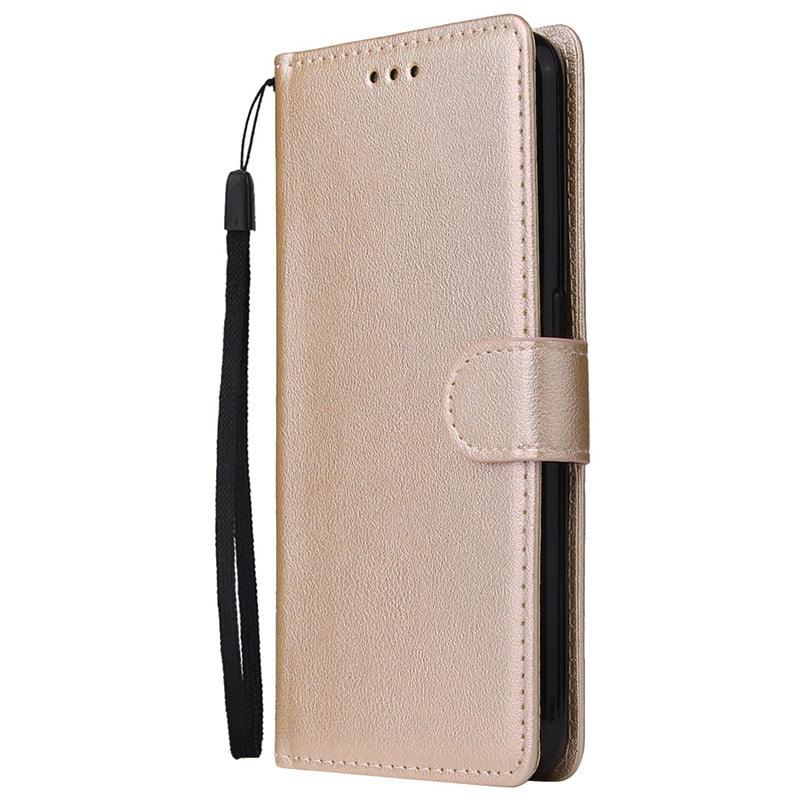 Leather Flip Case Built in Card Holder Magnetic Closure Protective Cover For Xiaomi Mi 9T Leather Case on For Xiaomi Mi 9T mi9t pro Redmi K 20 K20 Pro Case Cover Classic Flip Wallet Phone Cases