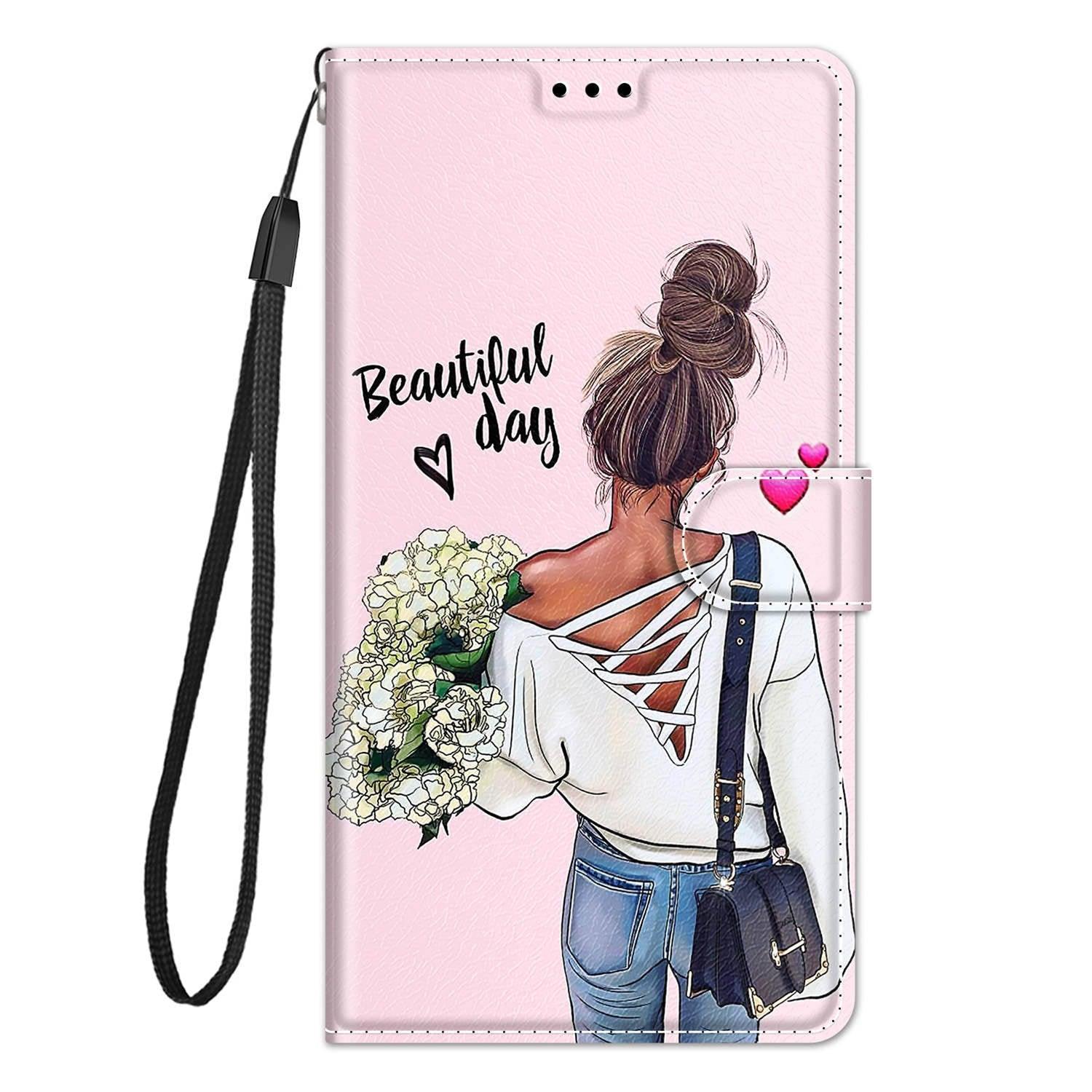 Leather Flip Phone Case with Magnetic Buckle Wallet Phone Cover Flip Leather Phone Case For Xiaomi Redmi Note 11 Pro 11S 11E 10 10S 10T 9 9S 9T 10A 9A 9C 8 7A 6A Wallet Card Holder Cover