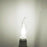 LED Filament Bulb E14 4W/6W AC220V Glass Shell 360 Degree C35 Edison Retro Candle Light Warm/Cold White  LED Candelabra Bulb 25W Equivalent 250 Lumens, 3000K Soft White 2W Filament Dimmable LED Chandelier Light Bulbs