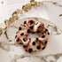 Leopard Velvet Scrunchies Hair Accessories For Women Girl Elastic Hair Ring Hair tie Ponytail Holder Rubber Hair Band Ponytail Holder Accessories for Women And Girls