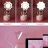 Lovely 3 Levels Dimmer Reading Table Lamp Pen Case Base Student LED Desk Lamp Girls Charge Bedside Lamp for Bedroom Studyroom Cute Study Lamps for Bedroom Décor