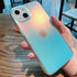Luxury Colorful Phone Case for iPhone 14 13 Pro Max 12 11 XS X XR 7 Plus 12 13 Mini Shockproof Clear Protective Case Shock-Absorbing Bright Cover Shiny Finish Back Cover