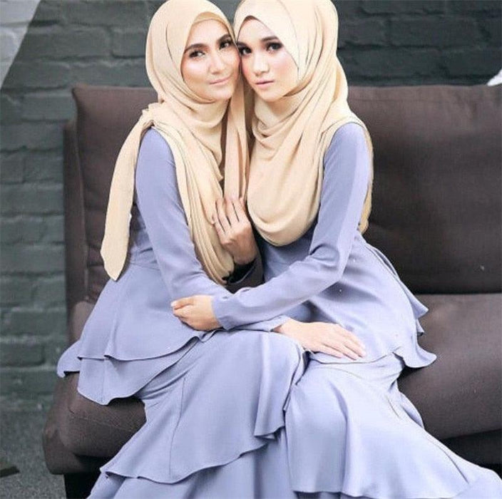 Luxury Fashion Long Soft Solid Chiffon Scarf Head Wrap Echarpe Shawl Lightweight Headscarf Instant Ready To Wear Elegant Hijab Scarf Wrap Muslim Shawl Islamic Hijabs Arab Wrap Head Scarves For Women