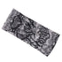 Luxury Fashion Winter Soft Solid Color Elastic Elegant Wide Knitting Cross Lightweight Headband Yoga Turban Bandage Bandanas Hair Bands For Women