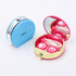 Luxury Portable Contact Lens Case New Design Perfume Bottles Shaped Lenses Storage Soaking Box Container Mirror Cover Holder Portable Cute Eye Contact Lense Remover Tool With Mirror For Teen Girls Women Travel Carry