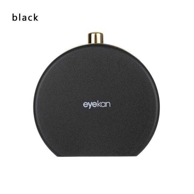 Luxury Portable Contact Lens Case New Design Perfume Bottles Shaped Lenses Storage Soaking Box Container Mirror Cover Holder Portable Cute Eye Contact Lense Remover Tool With Mirror For Teen Girls Women Travel Carry