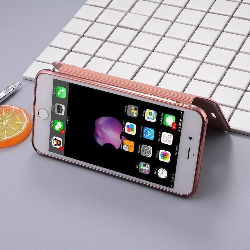 Luxury Slim Leather Wallet Flip Case For iPhone 14 Pro 13 12 Card Holder Cover Shock-Absorption Anti-Scratch Bumper Back Cover for New iPhone