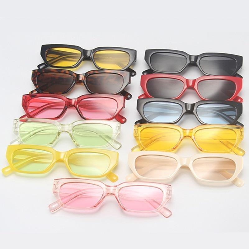 Luxury Style  Eyewear For Women/Men Designer Small Frame Cat Eye Glasses Women Cat Eye Sunglasses Vintage Square Shade Women Eyewear