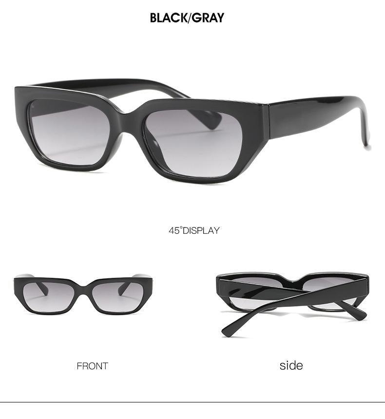 Luxury Style  Eyewear For Women/Men Designer Small Frame Cat Eye Glasses Women Cat Eye Sunglasses Vintage Square Shade Women Eyewear