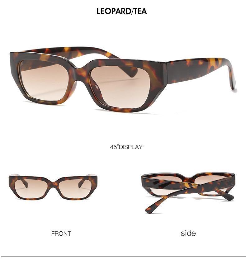 Luxury Style  Eyewear For Women/Men Designer Small Frame Cat Eye Glasses Women Cat Eye Sunglasses Vintage Square Shade Women Eyewear