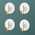 Luxury Wall Hooks Without Punching Self-Adhesive Suitable for Kitchen and Bathroom key Holder Seamless Hooks Behind The Door Wall Mounted Coat Rack Plastic Hook Home Decorative Small Hooks for Hanging Hat Coats Towel Jacket
