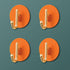 Luxury Wall Hooks Without Punching Self-Adhesive Suitable for Kitchen and Bathroom key Holder Seamless Hooks Behind The Door Wall Mounted Coat Rack Plastic Hook Home Decorative Small Hooks for Hanging Hat Coats Towel Jacket