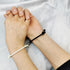 Magnet Bracelet Couple Handmade Adjustable Rope Matching Bracelet Infinite Love Braclet Couples 2 Pieces Relationship Magnetic Bracelet Mutual Attraction Rope Braided Couple Bracelet Pinky Promise Friendship Bracelet For Best Friend