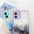 Marble Pattern Aesthetic Silicone Ultra Thin Scratch-Resistant Shockproof Mobile Phone Case For iPhone 11 Case Stylish Soft Camera Protective Cover For iPhone 12 Pro Max Mini XR XS Max X 7 8 Plus Case