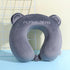 Memory Foam U-Shaped Pillow Slow Rebound Neck Pillow Nap Airplane Pillow Travel Cartoon Memory U-Shaped Headrest Long Trip Memory Foam Pillow with Snap U-Shaped Airplane Car Flight Head Neck Support Pillow with Washable Cover - ALLURELATION - 552, Car Pillows, Travel Pillows - Stevvex.com
