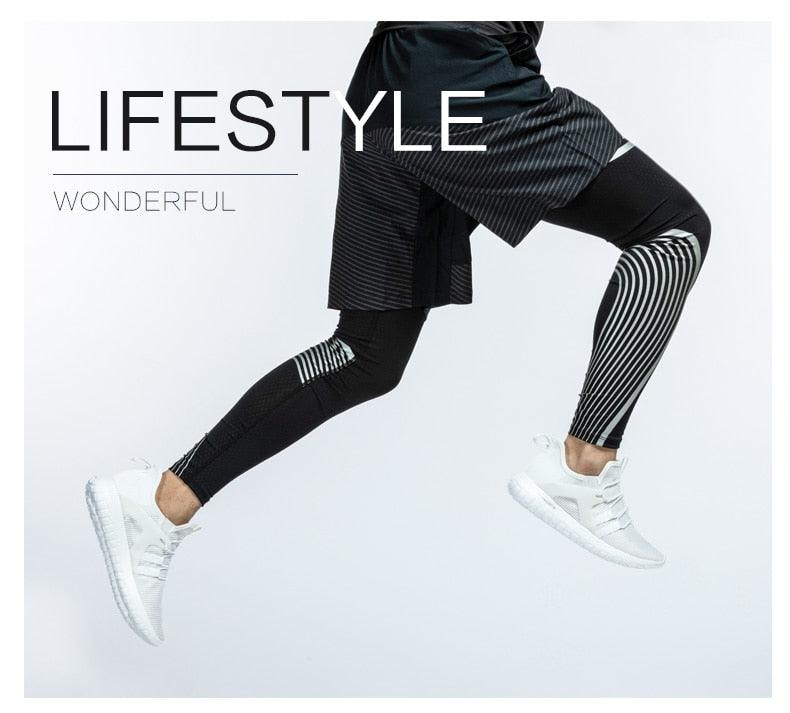 Men Blue Running Shoes Lightweight Breathable Mesh Soft Women Outdoor Sneakers Slip On Outdoor Jogging Walking Tennis Sport Shoes Fashion Sneakers For Workout