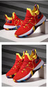 Men Breathable Basketball Shoes Shockproof High Top Sneakers Cushioning Sport Shoes Outdoor Training Ankle Boots Lightning Professional Anti Slip Sports Shoes For Running Walking Sport