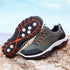 Men's Sports Hiking Shoes Low-Top Breathable Non-Slip Wear-Resistant Outdoor Leisure Sports Shoes Men Leather Non-Slip Sneakers Lightweight Low Top For Outdoor Trailing Walking Shoes