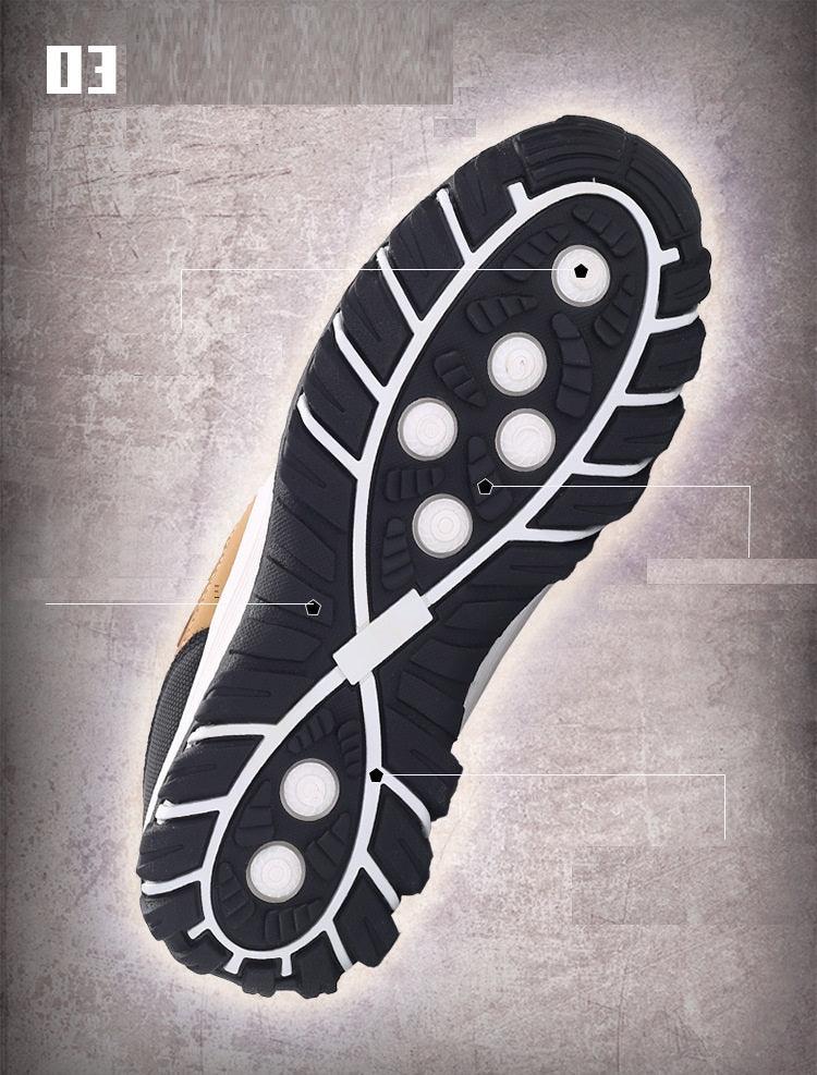 Men's Sports Hiking Shoes Low-Top Breathable Non-Slip Wear-Resistant Outdoor Leisure Sports Shoes Men Leather Non-Slip Sneakers Lightweight Low Top For Outdoor Trailing Walking Shoes