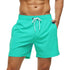 Men's Stretch Swim Trunks Quick Dry Beach Shorts With Zipper Pockets and Mesh Lining  Men's Swim Trunks Quick Dry Beach Shorts with Pockets Swimsuits for Men