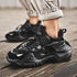 Mens Strong Casual Fashion Chunky Sneakers Height Increasing Spring Thick Sole Footwear Fashion High Quality Sneakers Slip on Walking Shoes High Top Casual Shoes For Men