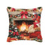 Merry Christmas Cushion Covers Snowman Christmas Santa Pillow Covers Santa Claus Pillow Covers Christmas Tree Santa Deer Printed Pillow Cover Home Decor Pillowcase For Couch 45X45CM