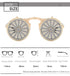 Metal Round Sunglasses For Women Fashionable Glasses For Man Popular Style Flip Design Frame Decent Vintage Style Sunglasses In High Quality Round Polarized Sunglasses for Men Women Small Retro Metal