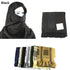 Military Arab Keffiyeh Shemagh Scarf Cotton Winter Shawl Neck Warmer Cover Head Wrap Windproof Tactical Camping Scarf Men Women Shemagh Keffiyeh Men Arab Kufiyah Keffiyeh Arabic Muslim Head Wrap Men Scarf Shawl
