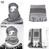 Military Arab Keffiyeh Shemagh Scarf Cotton Winter Shawl Neck Warmer Cover Head Wrap Windproof Tactical Camping Scarf Men Women Shemagh Keffiyeh Men Arab Kufiyah Keffiyeh Arabic Muslim Head Wrap Men Scarf Shawl