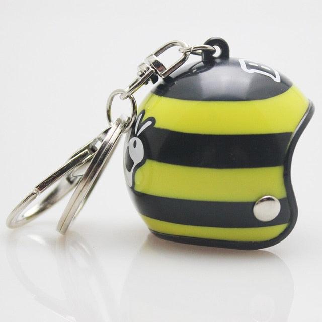 Mini Motorcycle Helmets Keychain Cute Safety Helmet Accessories Car Keychain Men Women Fashion Creative Small Pendant New Motorcycle Helmet Keychain Phone Pendant Bag Keyring Bag Pendant Charm Accessories