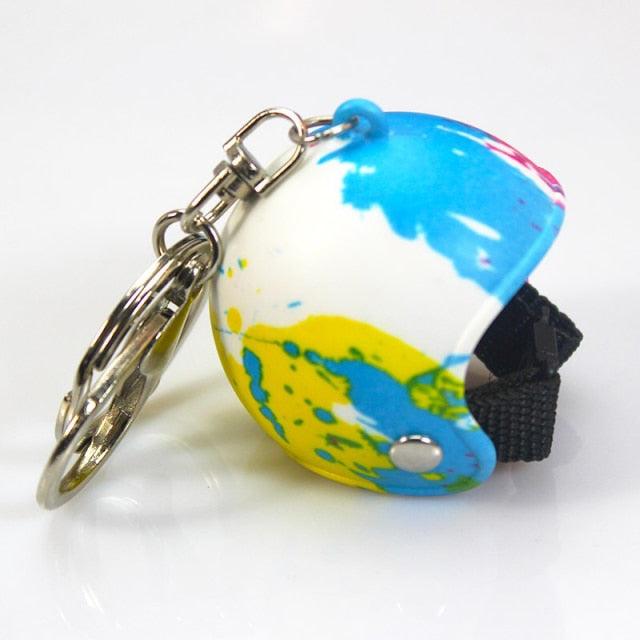 Mini Motorcycle Helmets Keychain Cute Safety Helmet Accessories Car Keychain Men Women Fashion Creative Small Pendant New Motorcycle Helmet Keychain Phone Pendant Bag Keyring Bag Pendant Charm Accessories