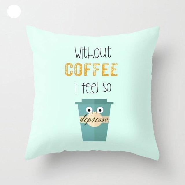 Mint Green Cushion Cover Pillowslip Home Supplies Decorative Fresh Mint Green Gray Watercolour Stripes Generic Solid Decorative Bedroom Pillow Cases Covers Pillow Case Simple Living Room