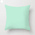 Mint Green Cushion Cover Pillowslip Home Supplies Decorative Fresh Mint Green Gray Watercolour Stripes Generic Solid Decorative Bedroom Pillow Cases Covers Pillow Case Simple Living Room
