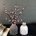 Modern Artifical Floral Plastic Vase Imitation Ceramic Flower Pot For Home Decor Living Room Centerpieces And Events Ornamnet