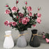 Modern Artifical Floral Plastic Vase Imitation Ceramic Flower Pot For Home Decor Living Room Centerpieces And Events Ornamnet
